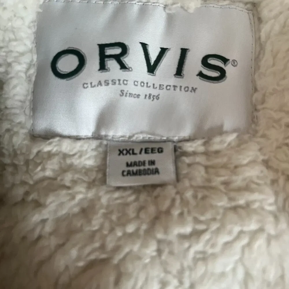 Orvis sherpa fleece